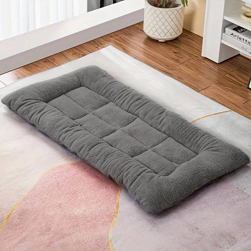 Dog Pet Beds Extra Large Plush Dog Bed Sofa Thickened Super Soft Polyester Pet Mat Dog Crate Mat Bed For Large Dog Bed — imagem 6