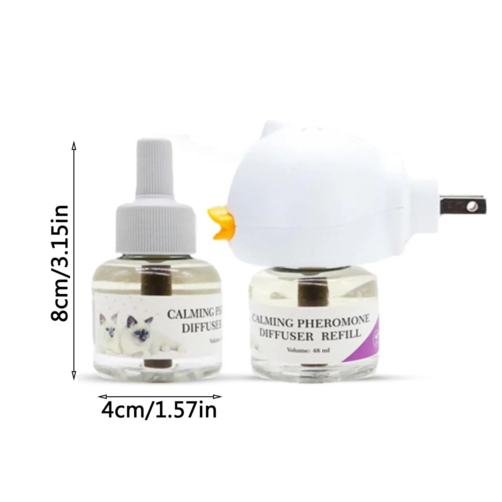 calming diffuser for cats — packaging or accessories view