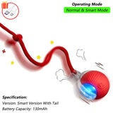 Cat Interactive Ball Toy Automatic Rolling Ball — secondary detail for cats