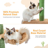 cat tree for cats — close-up of materials