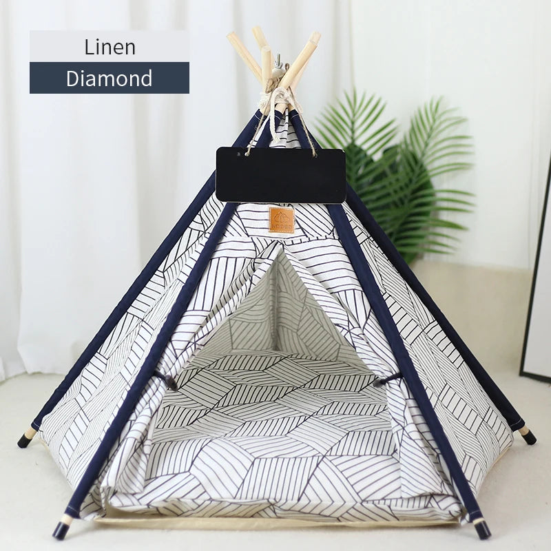 pet tent bed: additional product view (CellosPets)