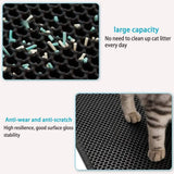 cat litter mat for cats — close-up of materials