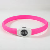 Led Luminous Dog Collar PVC Waterproof For Large — secondary detail for dogs
