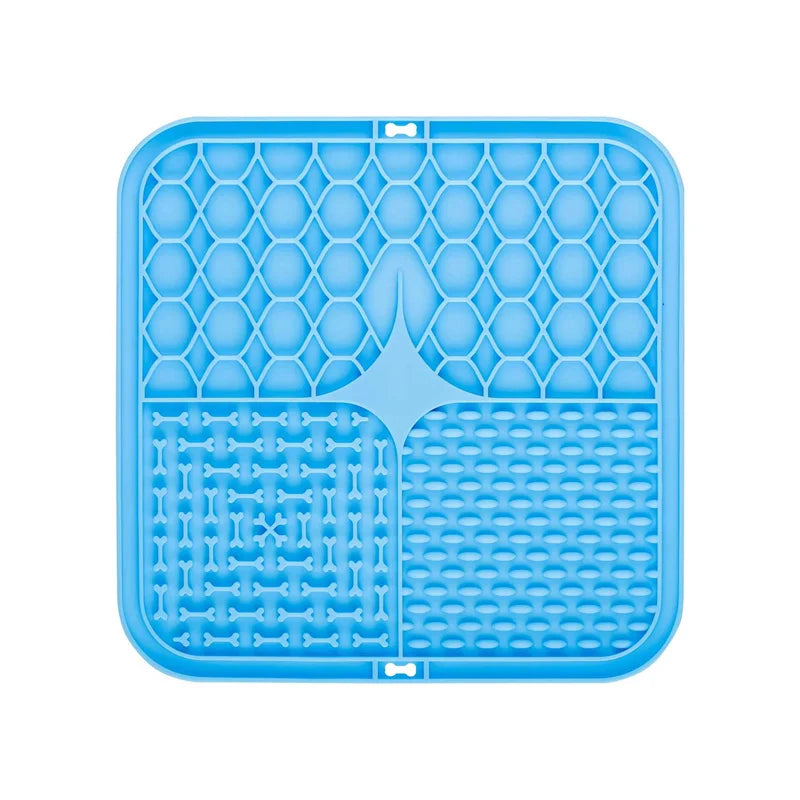Pet Lick Silicone Mat For Dogs Pet Slow Food — secondary detail for dogs