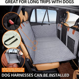 Dog Seat Cover Car Seat Cover For Pets — in-use context for dogs