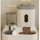 Automatic Feeder Dog Cat Food Bowl With Water Fountain Large Capacity Pet Food Storage Dispenser Container Puppy Pet Accessories — imagem 5