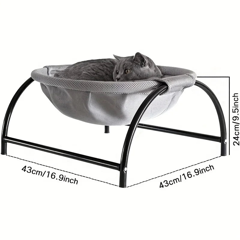 Cat Bed Pet Hammock Bed Cat Sleeping Bed — detail view for cats