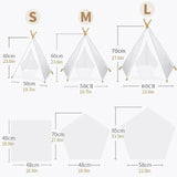 Pet Teepee Tent For Cats And Dogs Portable — in-use context for dogs and cats