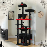 cat tree for cats — close-up of materials