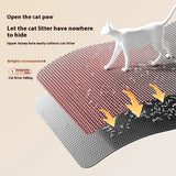 cat litter mat: side angle (CellosPets)