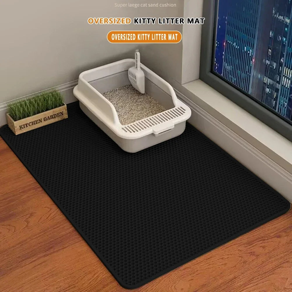 cat litter mat: feature highlight (CellosPets)