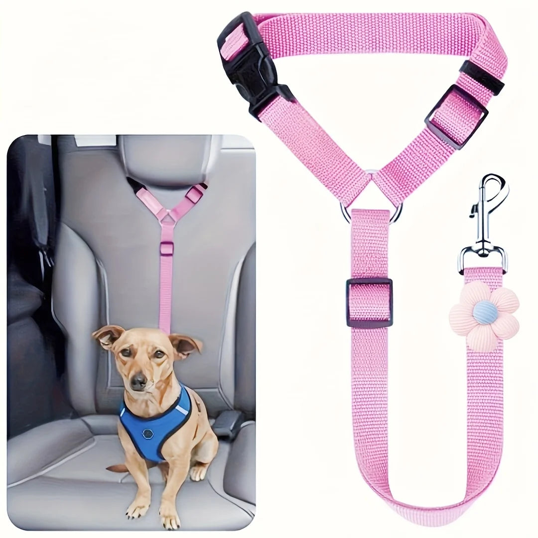 Dog Seat Belt for Vehicle Secure, Pet Car Tether Safety Leash for Dogs In Vehicles, Dog Seatbelt Tether,  Christmas Gift — imagem 3