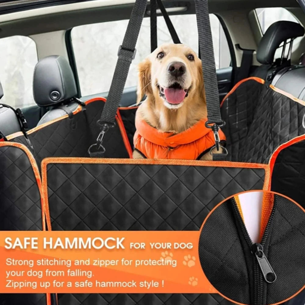 pet car seat cover: side angle (CellosPets)