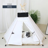 Pet Teepee Tent For Cats And Dogs Portable — alternate color or size view for dogs and cats